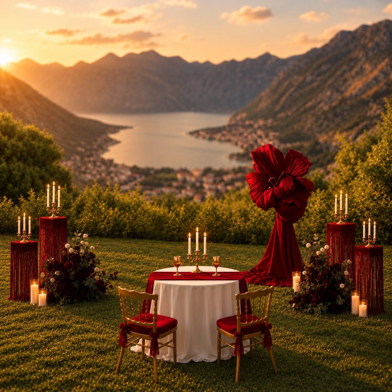 romantic evening
